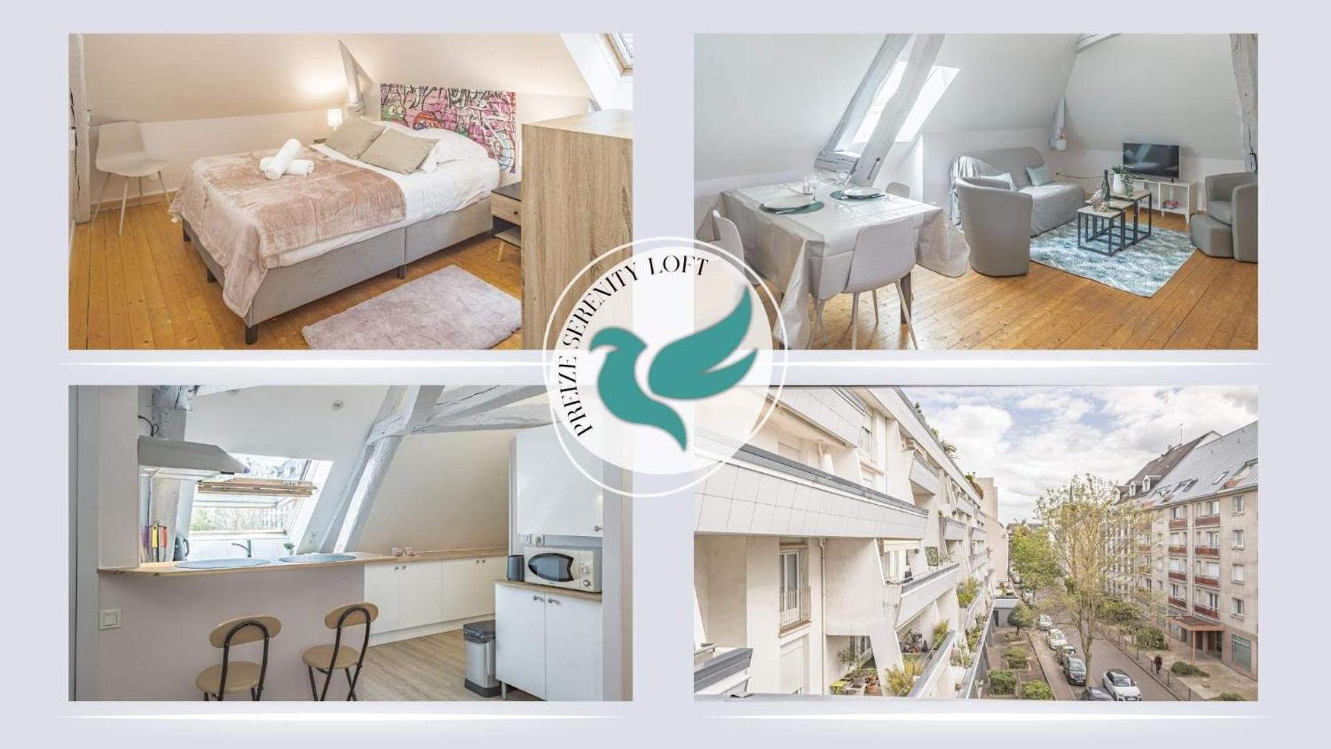 Preize Serenity Loft - Hypercentre - 2 Pers. Troyes Exterior photo